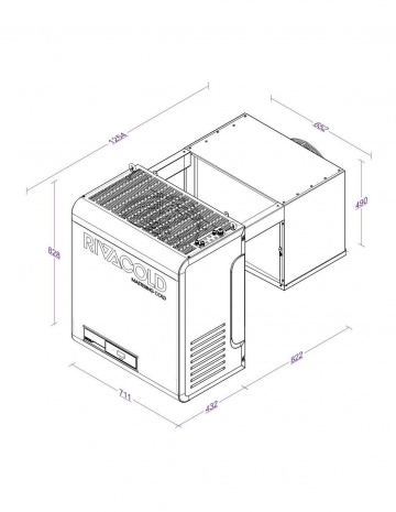 Agregat frigorific monobloc Rivacold W35
